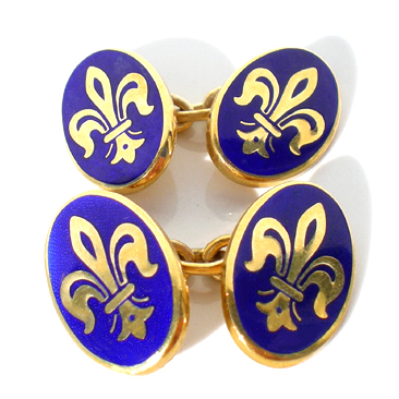 FLEUR DE LYS - ENAMEL